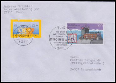 Bund, 2127 FDC