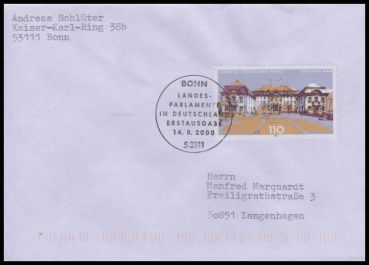 Bund, 2129 FDC
