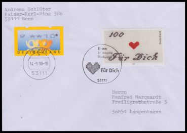 Bund, 2138 FDC