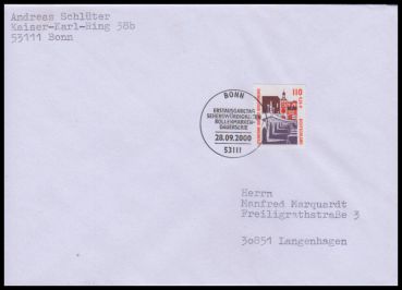 Bund, 2140 C FDC
