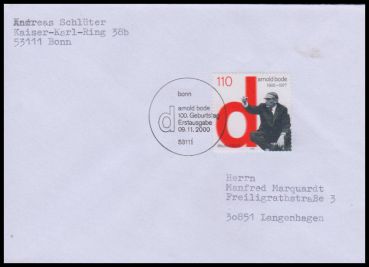 Bund, 2155 FDC