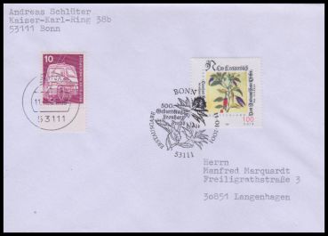 Bund, 2161 FDC