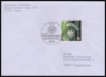 Bund, 2175 FDC