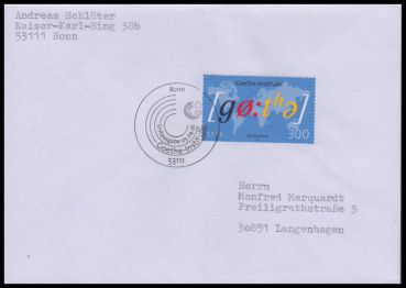 Bund, 2181 FDC