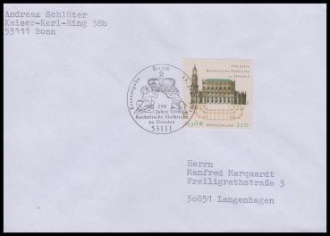 Bund, 2196 FDC