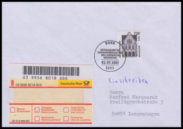 Bund, 2197 FDC