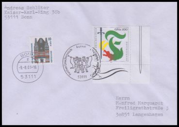 Bund, 2207 FDC