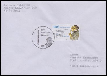 Bund, 2209 FDC