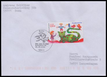 Bund, 2212 FDC