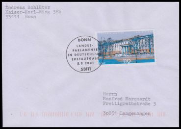 Bund, 2213 FDC