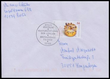 Bund, 2243 FDC
