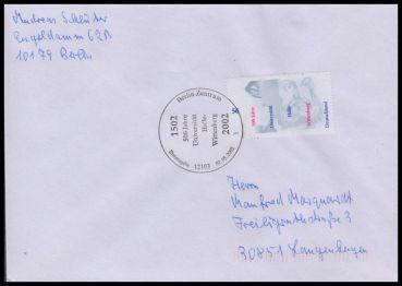 Bund, 2254 FDC