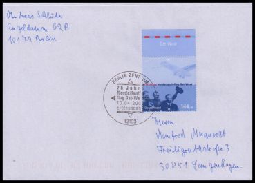 Bund, 2331 FDC