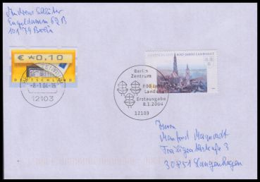 Bund, 2376 FDC