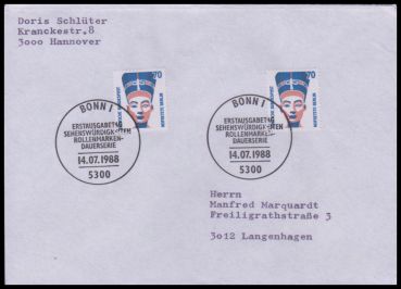 Bund, 1374 FDC