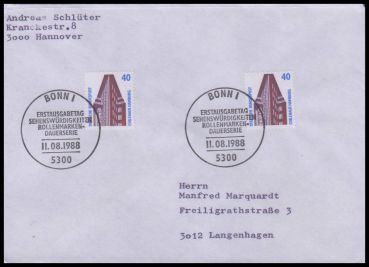Bund, 1379 FDC
