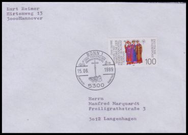Bund, 1424 FDC