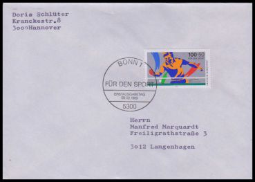 Bund, 1408 FDC