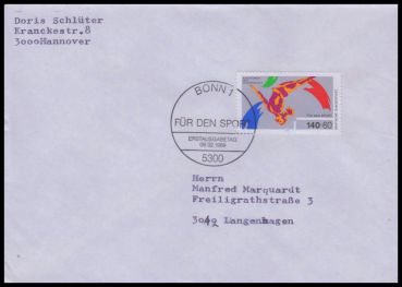 Bund, 1409 FDC
