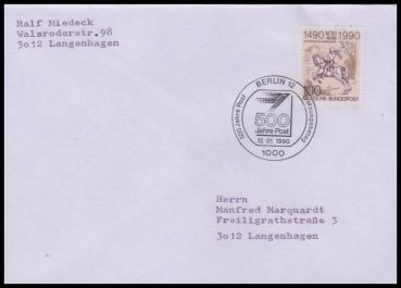 Bund, 1445 FDC