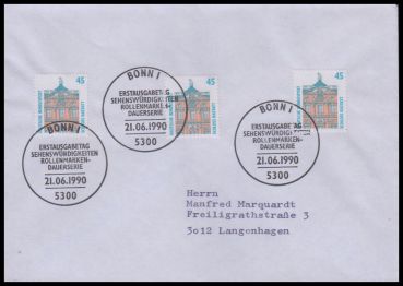 Bund, 1468 FDC
