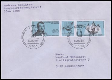 Bund, 1537-38 ZD FDC