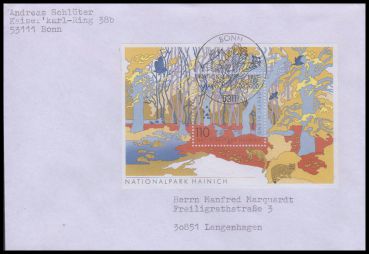 Bund, Bl. 52 FDC