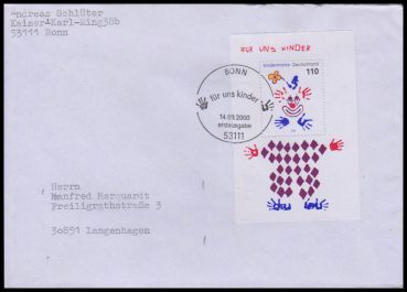 Bund, Bl. 53 FDC