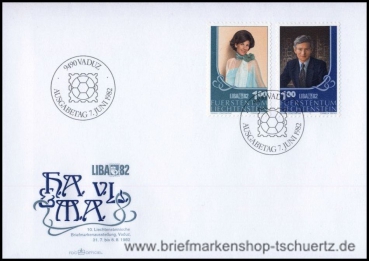 Liechtenstein, 797-98 FDC