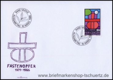 Liechtenstein, 895 FDC