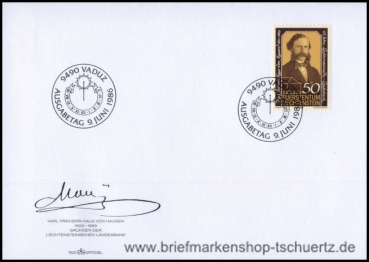 Liechtenstein, 902 FDC