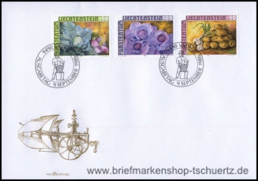 Liechtenstein, 904-06 FDC