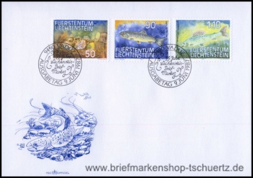 Liechtenstein, 922-24 FDC
