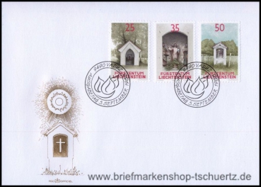Liechtenstein, 951-53 FDC