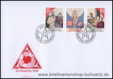 Liechtenstein, 954-56 FDC