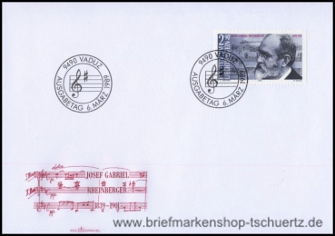 Liechtenstein, 963 FDC