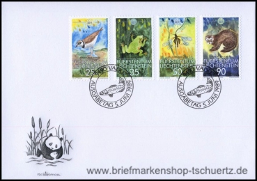 Liechtenstein, 967-70 FDC