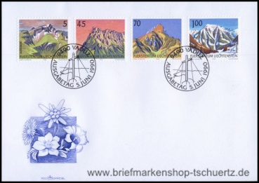 Liechtenstein, 993-96 FDC