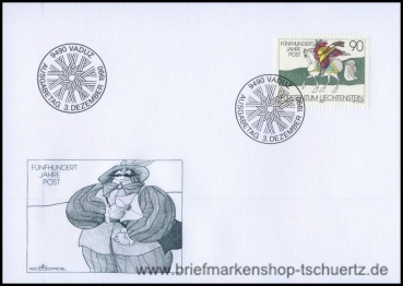 Liechtenstein, 1004 FDC