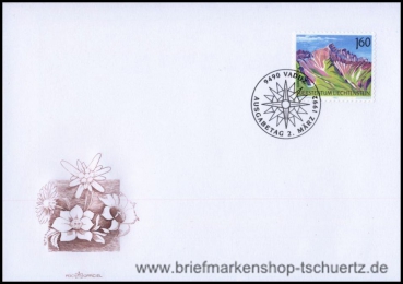 Liechtenstein, 1038 FDC