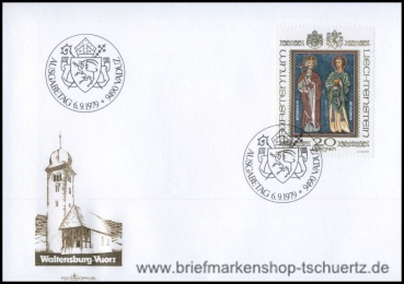 Liechtenstein, 734 FDC