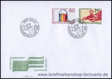 Liechtenstein, 945-46 FDC I