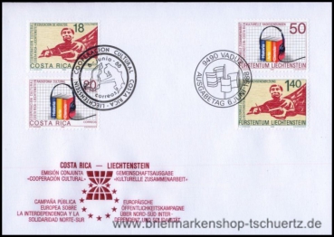 Liechtenstein, 945-46 FDC II