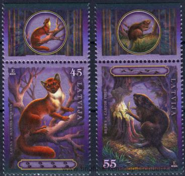 Lettland, 743-44 Zf **