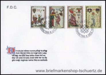 Liechtenstein, 420-23 FDC