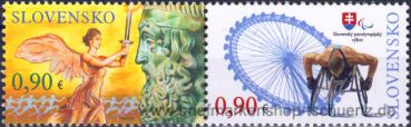 Slowakei, 686-87 ZD **