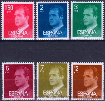 Spanien, 2237-42 x **