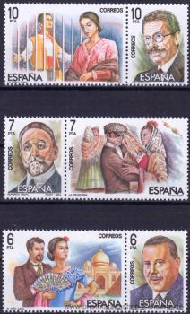Spanien, 2642-47 ZD **