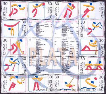 Spanien, 3220-33 ZD **