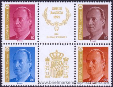 Spanien, 3193/94/34/35 **